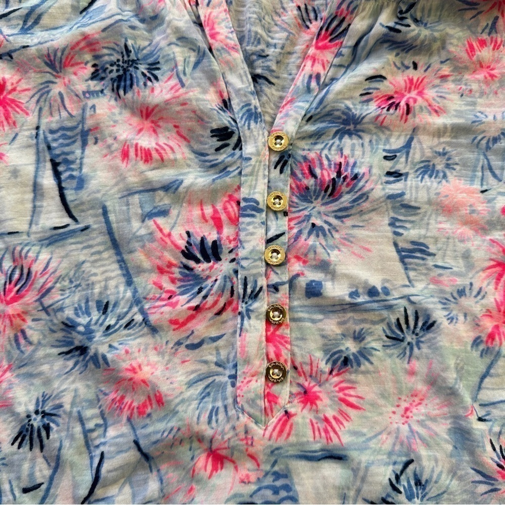 LILLY PULITZER Sea to Shining Sea Essie Top - Picture 8 of 15
